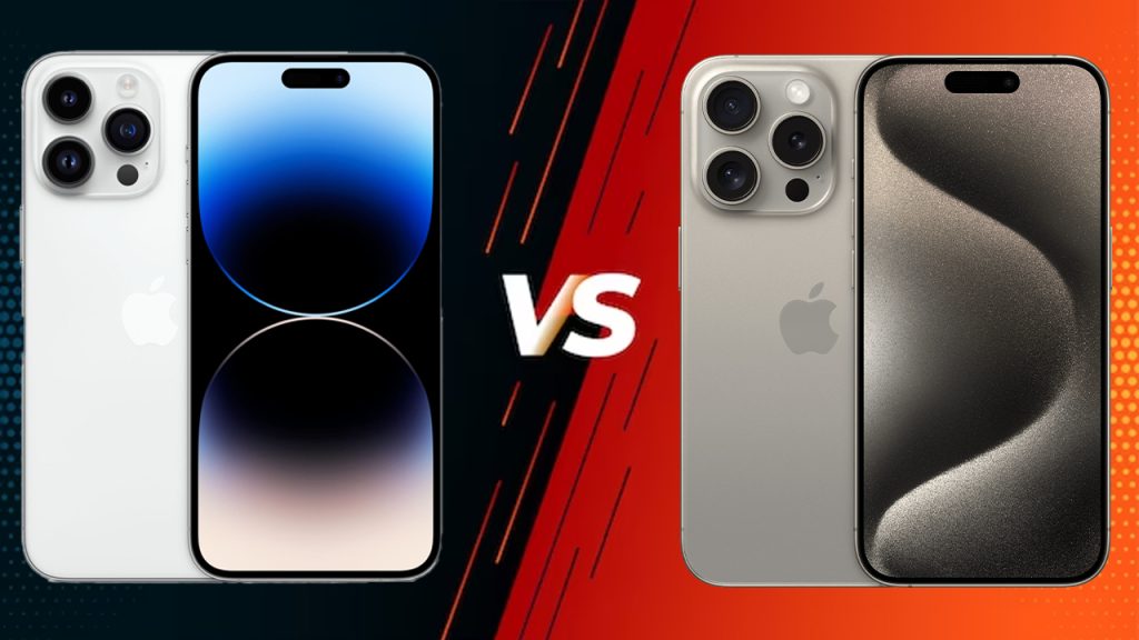 Cùng Táo 247 so sánh 2 dòng iPhone làm mưa làm gió iPhone 14 Pro Max và iPhone 15 Pro Max