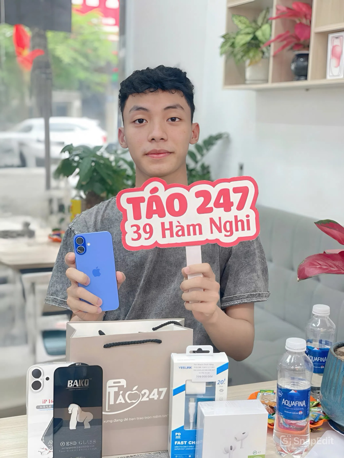 iPhone 16 Plus vẫn đang là sản phẩm được rất nhiều khách hàng tin tưởng lựa chọn tại Táo 247