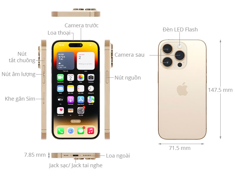 Tổng quan về iPhone 14 Pro Táo 247
