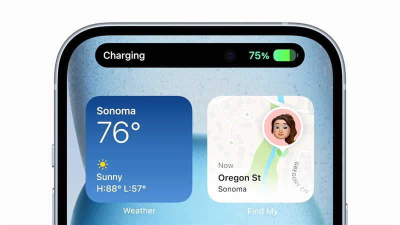 Màn hình và Dynamic Island iPhone 15 Plus - Táo 247