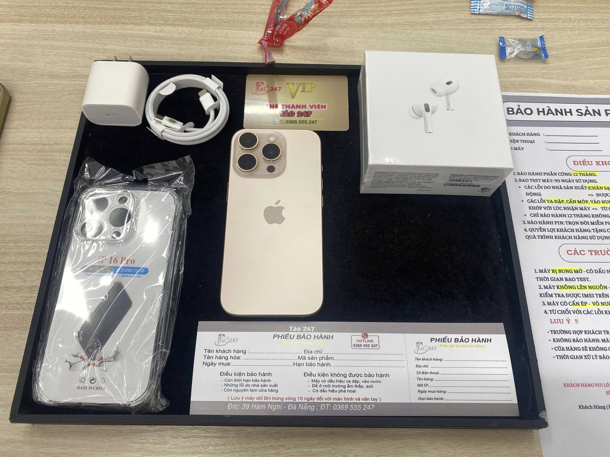 Táo 247 cam kết 100% nguyên zin, chính hãng - Khi mua hàng, khách hàng sẽ được tặng full bộ phụ kiện + bảo hành đầy đủ