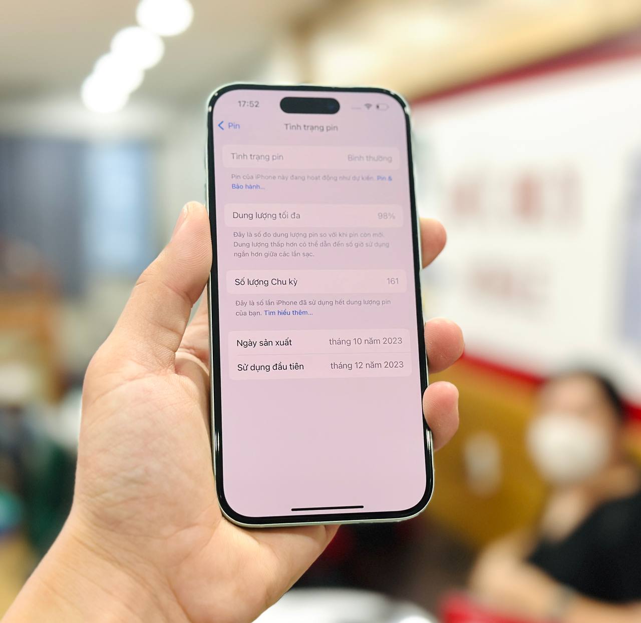 iphone 16 pro max bị tụt pin nhanh