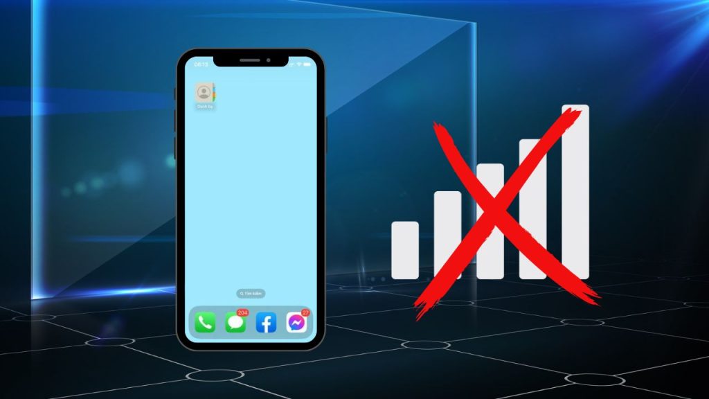 Sửa lỗi mất sóng trên iPhone