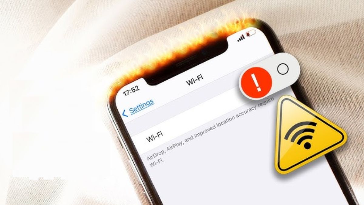 Ví dụ minh họa về lỗi iPhone 14 Pro Max không kết nối được wifi | Táo 247