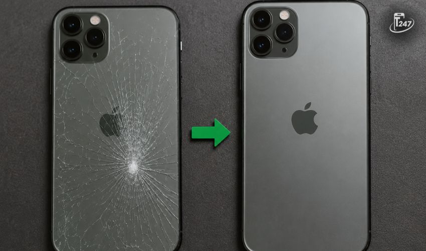 Táo 247 mang đến dịch vụ thay kính lưng iPhone 11 Pro chuyên nghiệp, nhanh chóng