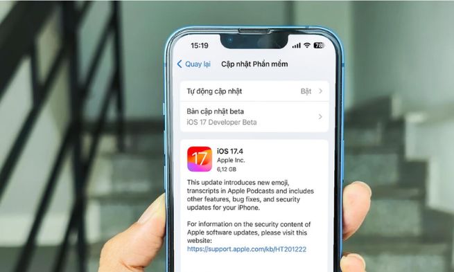Hãy luôn cập nhật những phiên bản iOS mới nhất (Ảnh: Sưu tầm) | Táo 247