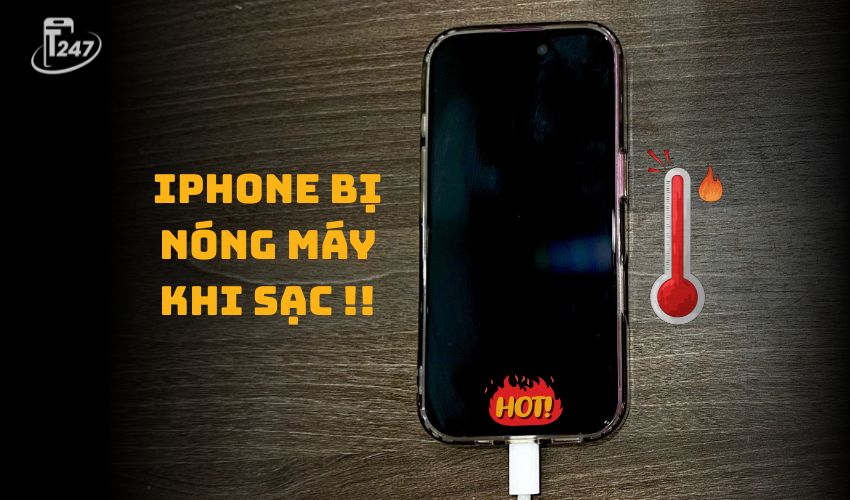 iPhone 14 Pro Max nóng máy khi sạc | Táo 247