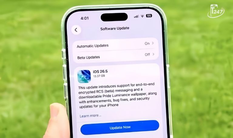 Kiểm tra và cập nhật iPhone 14 Pro Max bị mất âm thanh lên phiên bản mới nhất | Táo 247