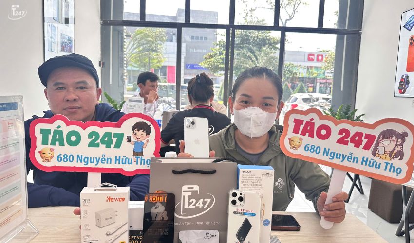Táo 247 tự hào là điểm đến tin cậy cho hàng ngàn khách hàng khi tìm mua iPhone