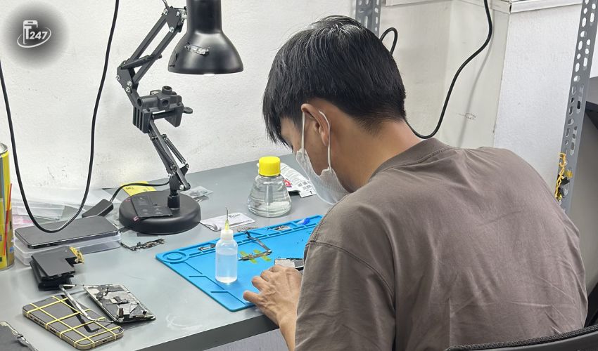 Chúng tôi luôn sẵn sàng hỗ trợ, kiểm tra miễn phí và đưa ra giải pháp sửa chữa tối ưu nhất | Táo 247