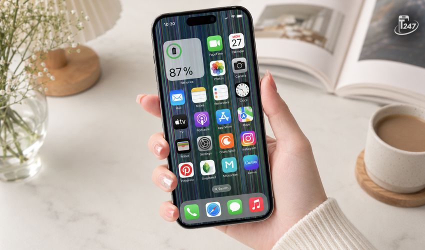 Lỗi sọc màn hình có thể bắt nguồn từ nhiều yếu tố khác nhau. Trong đó bao gồm cả hư hỏng phần cứng | Táo 247