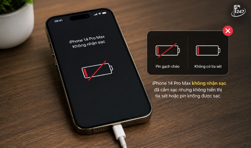 Khám phá các nguyên nhân iPhone không sạc được thường gặp nhất | Táo 247