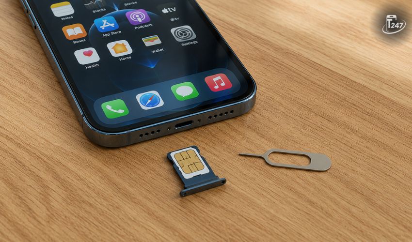 Hình ảnh phôi thẻ SIM cũ bị trầy xước mạch đồng là nguyên nhân iPhone mất sóng phổ biến | Táo 247
