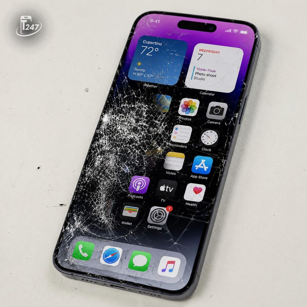 Táo 247 luôn cam kết chất lượng cao về thay kính iPhone 14 Pro Max Đà Nẵng